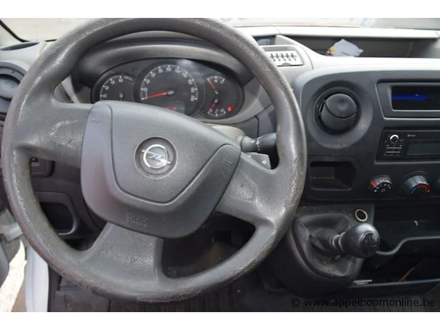 Open lichte vrachtwagen opel movano,diesel,2299cm³,92kw,1e inschr 05/12/14, w0lmsh4s1fb067064, 90958km, co²-uitstoot ng, euro5b, kenteken i+ii, gelijkvormigheidsattest, keuring tot 22/12/24, 2sleutels - afbeelding 2 van  22