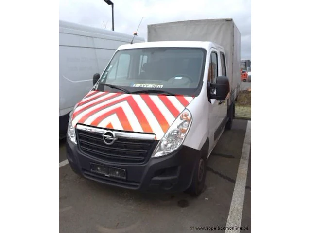 Open lichte vrachtwagen opel movano,diesel,2299cm³,92kw,1e inschr 05/12/14, w0lmsh4s1fb067064, 90958km, co²-uitstoot ng, euro5b, kenteken i+ii, gelijkvormigheidsattest, keuring tot 22/12/24, 2sleutels - afbeelding 1 van  22