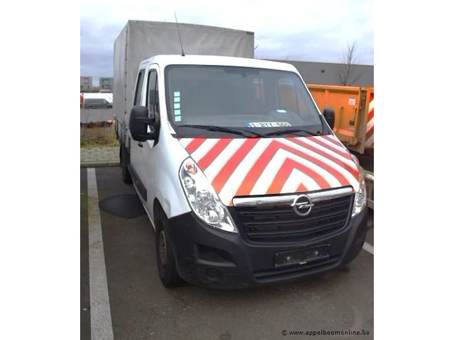 Open lichte vrachtwagen opel movano,diesel,2299cm³,92kw,1e inschr 05/12/14, w0lmsh4s1fb067064, 90958km, co²-uitstoot ng, euro5b, kenteken i+ii, gelijkvormigheidsattest, keuring tot 22/12/24, 2sleutels - afbeelding 12 van  22
