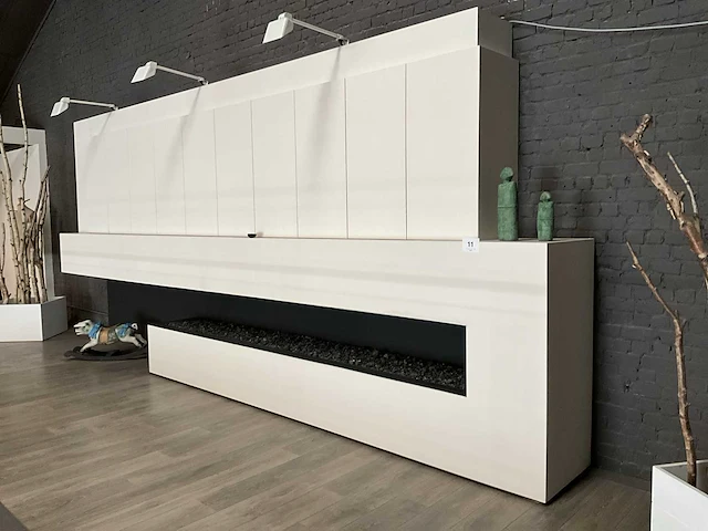 Open lofthaard incl. haardwand - afbeelding 9 van  11