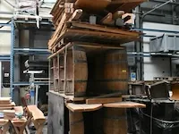 Open ski hut, party hut, thema wintervakantie, met bijpassende decoratie - afbeelding 2 van  9