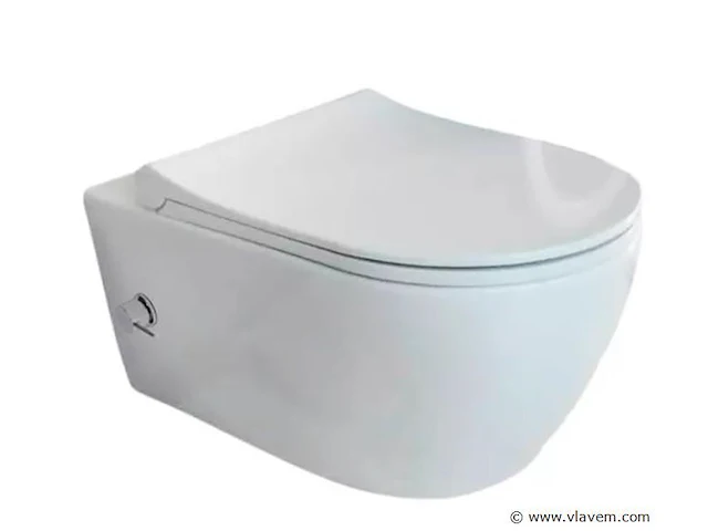 Ophang wc design met bidet - afbeelding 3 van  3