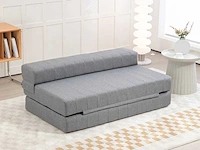 Opklapbare fauteuil met extra bedfunctie, logeerbed - afbeelding 1 van  10