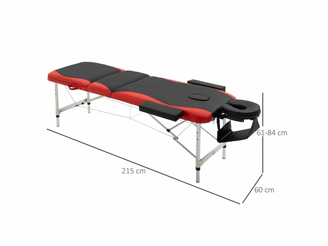 Opklapbare massagetafel - afbeelding 4 van  6