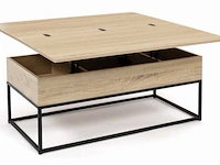 Opklapbare salontafel - uitklapbaar - afbeelding 1 van  3