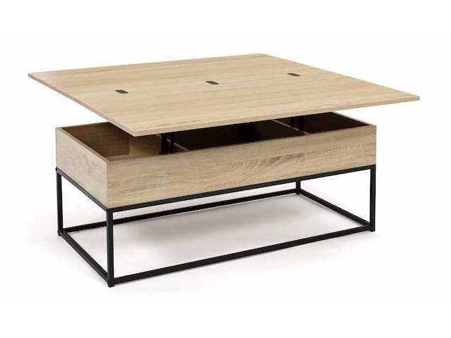 Opklapbare salontafel - uitklapbaar - afbeelding 3 van  3