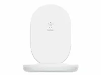 Oplaadstandaard, draadloos, 15w, wit, belkin - afbeelding 2 van  3