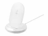 Oplaadstandaard, draadloos, 15w, wit, belkin - afbeelding 3 van  3