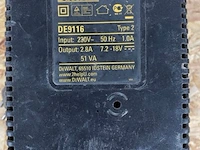 Oplaadstation, 2 batterijen dewalt - afbeelding 2 van  3