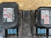 Oplaadstation makita en 2 batterijen - afbeelding 3 van  4
