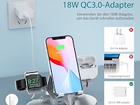 Oplaadstation voor apple watch en iphone - afbeelding 3 van  5