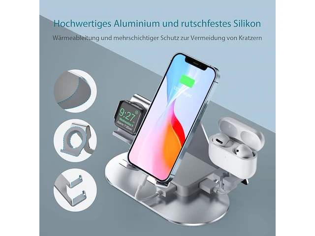 Oplaadstation voor apple watch en iphone - afbeelding 5 van  5