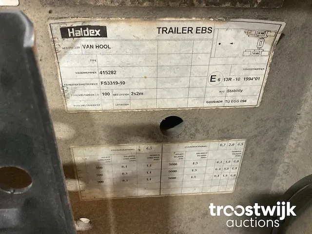 Oplegger containerchassis - afbeelding 3 van  12
