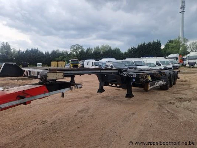 Oplegger kögel, s24-2, wk0s0002400225869, mtm 41.000kg, zonder boorddocumenten - afbeelding 1 van  8