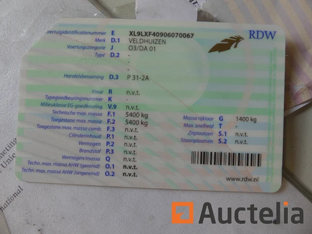 Oplegger veldhuizen p31-2a lade - afbeelding 5 van  17