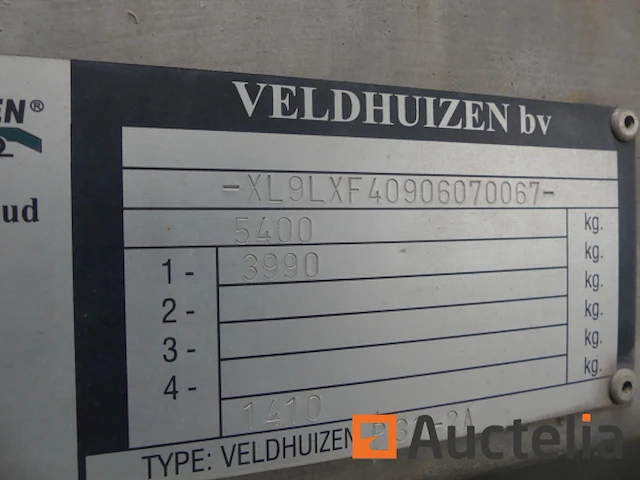 Oplegger veldhuizen p31-2a lade - afbeelding 12 van  17