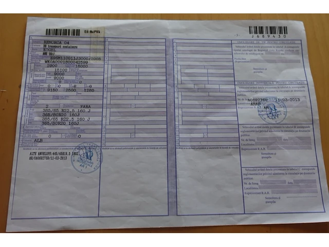 Opleggerchassis kogel - afbeelding 4 van  12