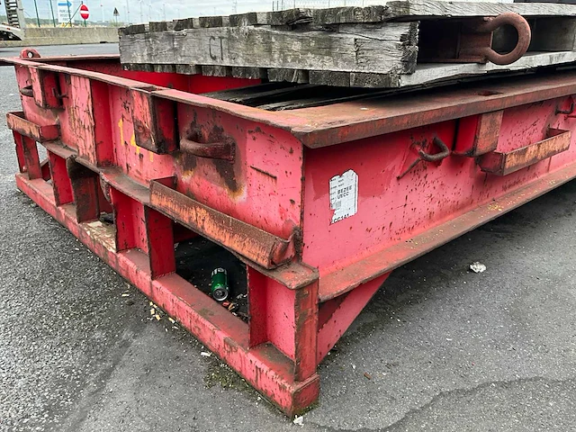 Opleggerchassis voor onderdelen - afbeelding 6 van  14