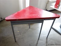 Oplooibare rode tafel ikea - afbeelding 1 van  2