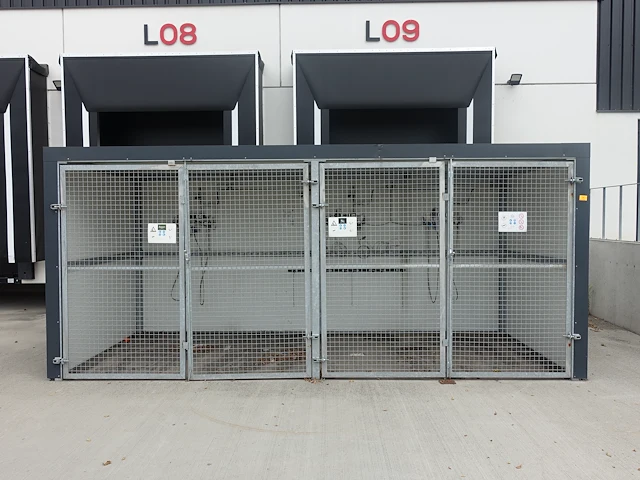 Oplsagplaats voor gasflessen - afbeelding 1 van  12