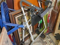Opplooibare rollator in aluminium - afbeelding 1 van  1