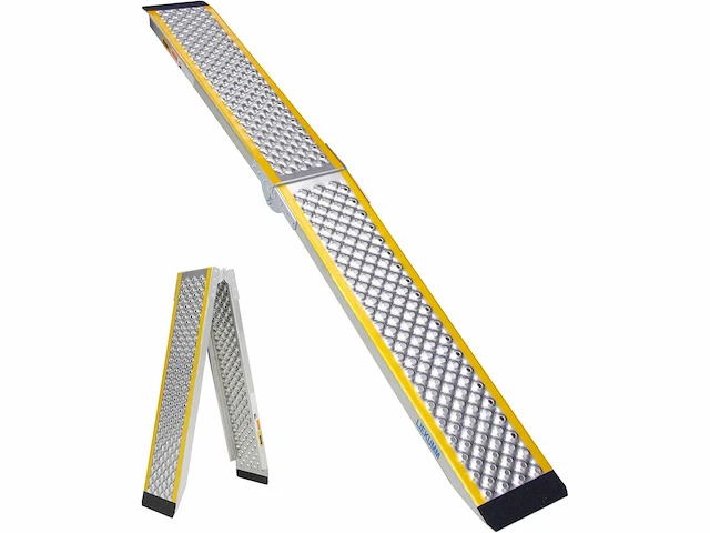 Oprijplaat - 200cm - lichtgewicht aluminium - afbeelding 3 van  8