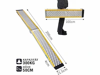 Oprijplaat - 200cm - lichtgewicht aluminium - afbeelding 4 van  8