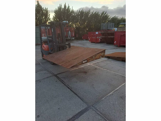 Oprijplaten voor container - afbeelding 2 van  3