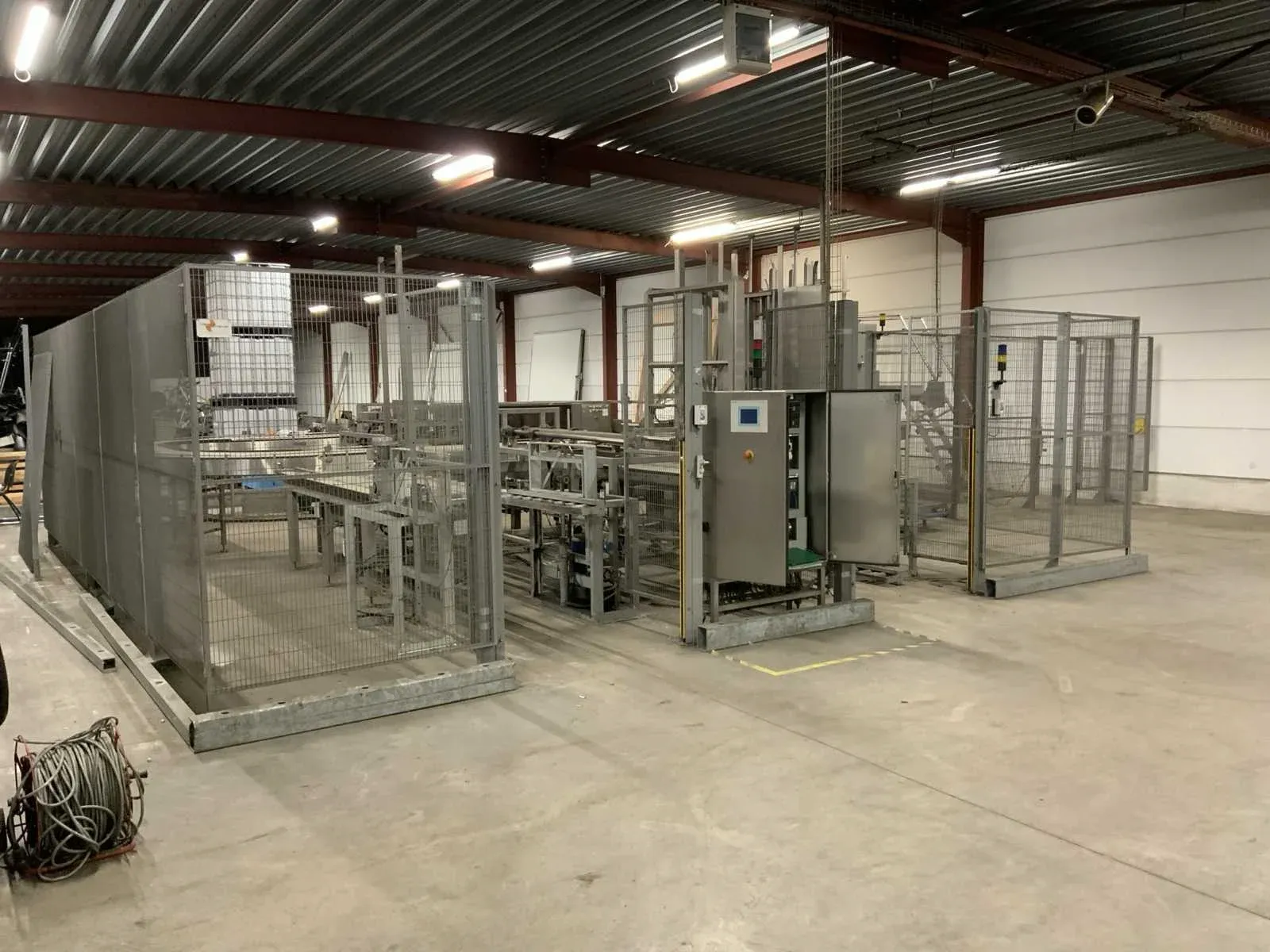 Opruiming fruitverpakkingsmachines wegens verhuis