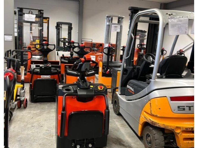 Opruiming logistiek en transportmateriaal (tweedehands)