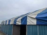 Opslag tent 21 m x 6 m x 4 m - afbeelding 2 van  27