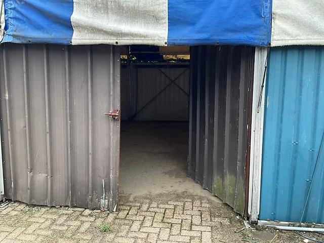Opslag tent 21 m x 6 m x 4 m - afbeelding 3 van  27