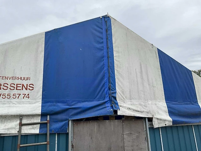 Opslag tent 21 m x 6 m x 4 m - afbeelding 8 van  27