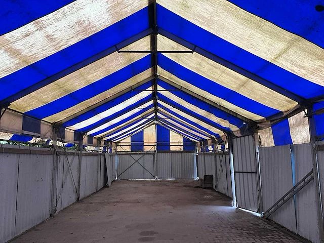 Opslag tent 21 m x 6 m x 4 m - afbeelding 11 van  27
