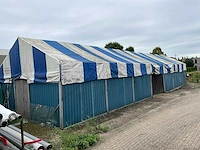Opslag tent 21 m x 6 m x 4 m - afbeelding 1 van  27