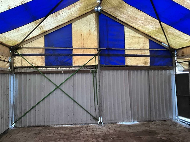 Opslag tent 21 m x 6 m x 4 m - afbeelding 15 van  27