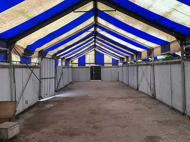 Opslag tent 21 m x 6 m x 4 m - afbeelding 17 van  27