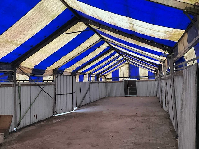 Opslag tent 21 m x 6 m x 4 m - afbeelding 18 van  27