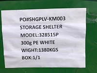 Opslag tent/storage building ev-32-85-15 - afbeelding 7 van  7