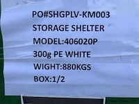 Opslag tent/storage building ev-40-60-20 - afbeelding 4 van  6