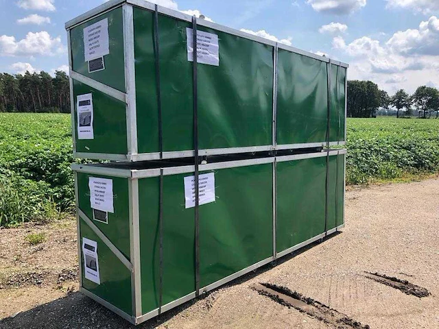 Opslag tent/storage building ev-40-80-20 - afbeelding 2 van  2