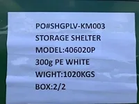 Opslag tent/storage building - afbeelding 8 van  8