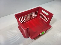 Opslagbakken rood 42x32x22cm (24st) - afbeelding 2 van  2