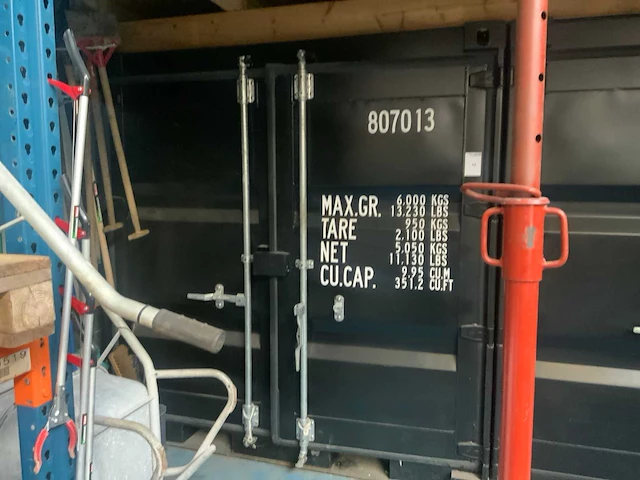 Opslagcontainer 8ft - afbeelding 1 van  8