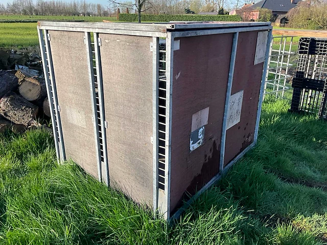 Opslagcontainer metaal - afbeelding 3 van  7