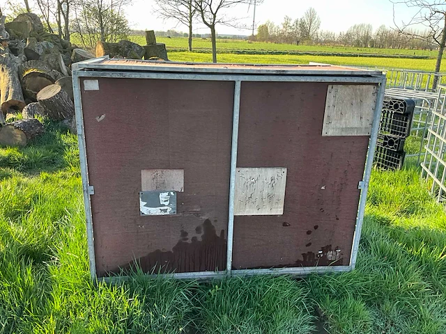 Opslagcontainer metaal - afbeelding 4 van  7