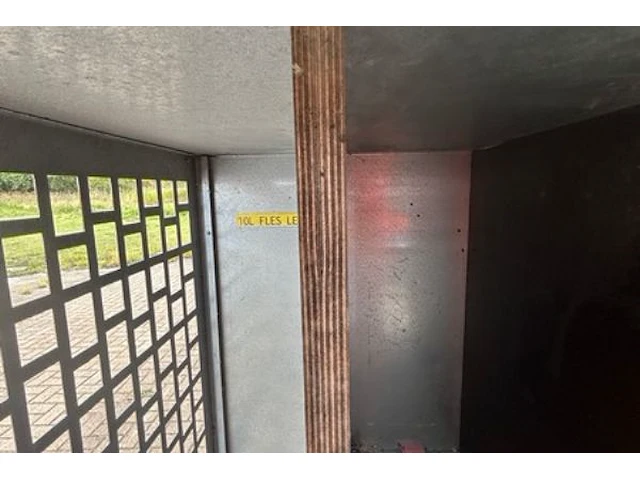 Opslagkast voor gasflessen - afbeelding 3 van  4