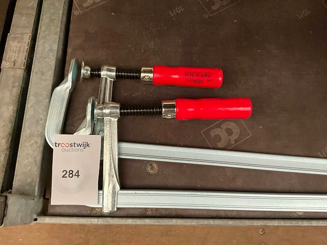 Opspanklemmen.lengte 90 cm. (2x) - afbeelding 1 van  1