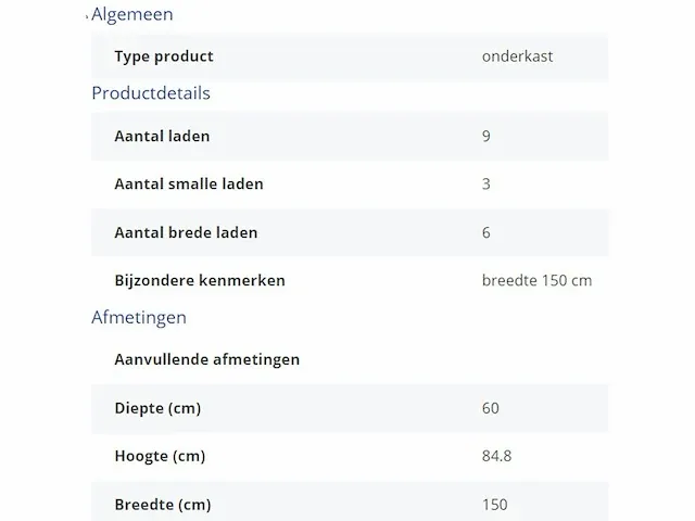 Optifit onderkast tula - afbeelding 5 van  7