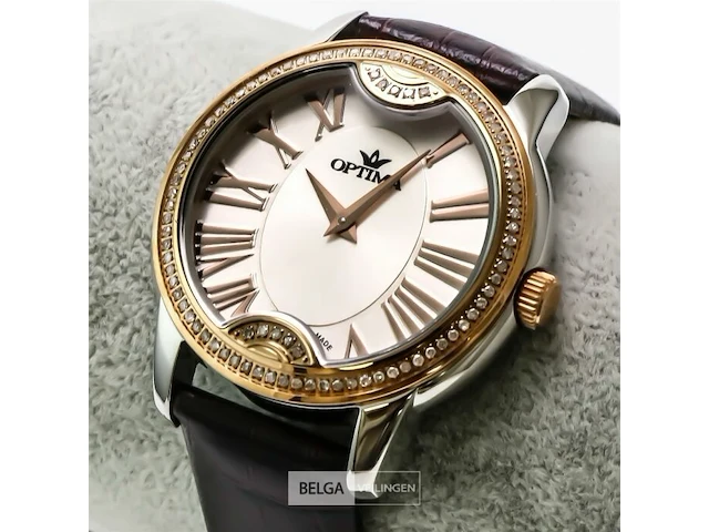 Optima - swiss diamond watch - dames - afbeelding 2 van  3